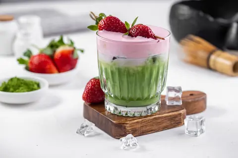 Strawberry Matcha